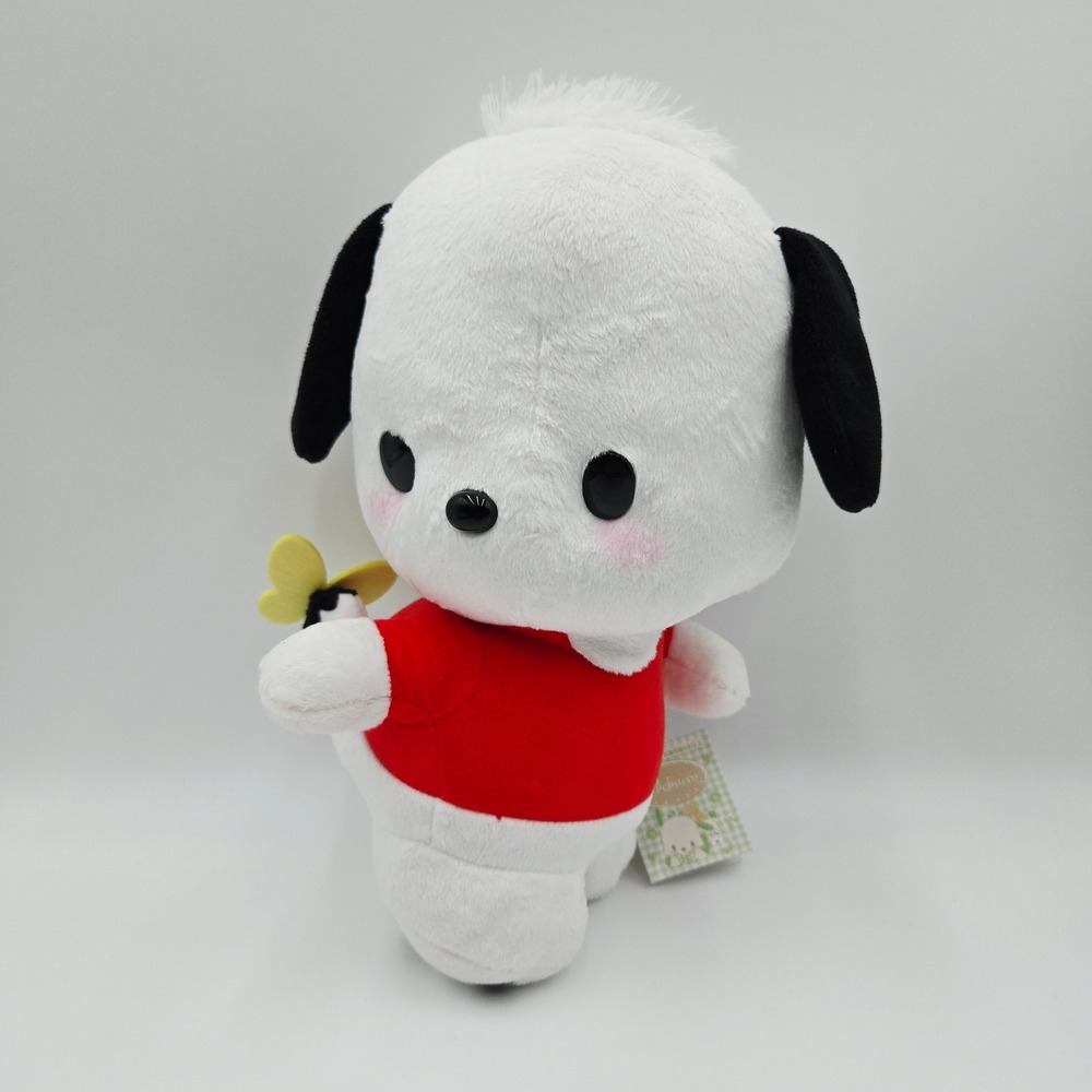 Sanrio Flipping buttocks BIG Pochacco 12" Plush Furyu Butterfly (100% authentic)